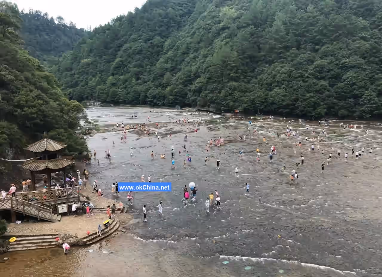 Baishuiyang And Yuanyang Stream Tourist Area