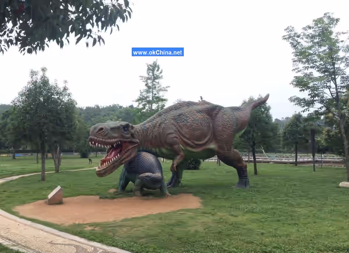 Xixia Dinosaur Relics Park And Funiu Mountain And Laojieling Tourist Area