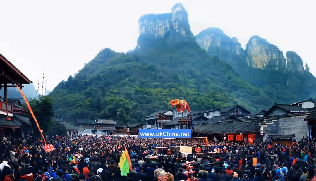 Aizhai And Shibadong And Dehang Grand Canyon Scenic Area