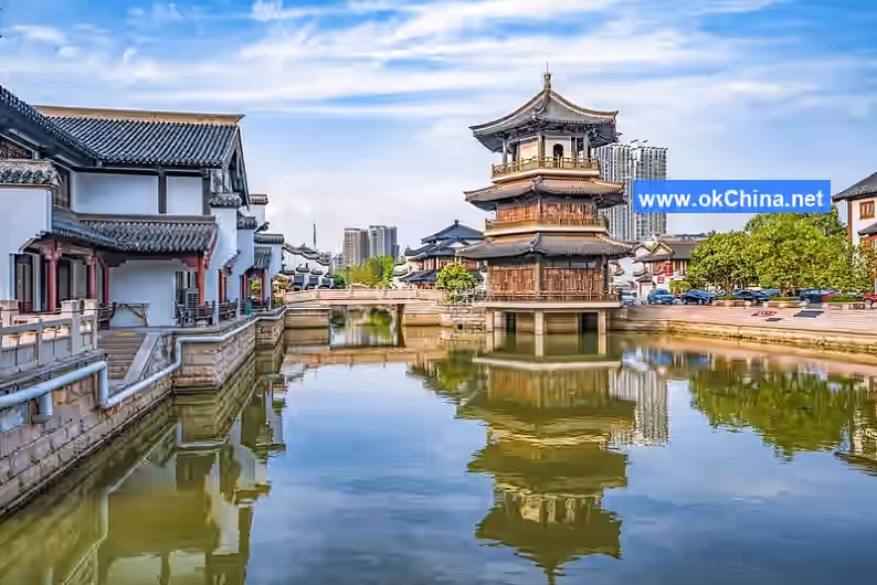 Spring And Autumn Yancheng Tourist Area