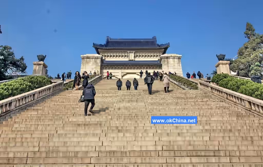 Sun YatSen Mausoleum Scenic Area And Zhongshan Scenic Area