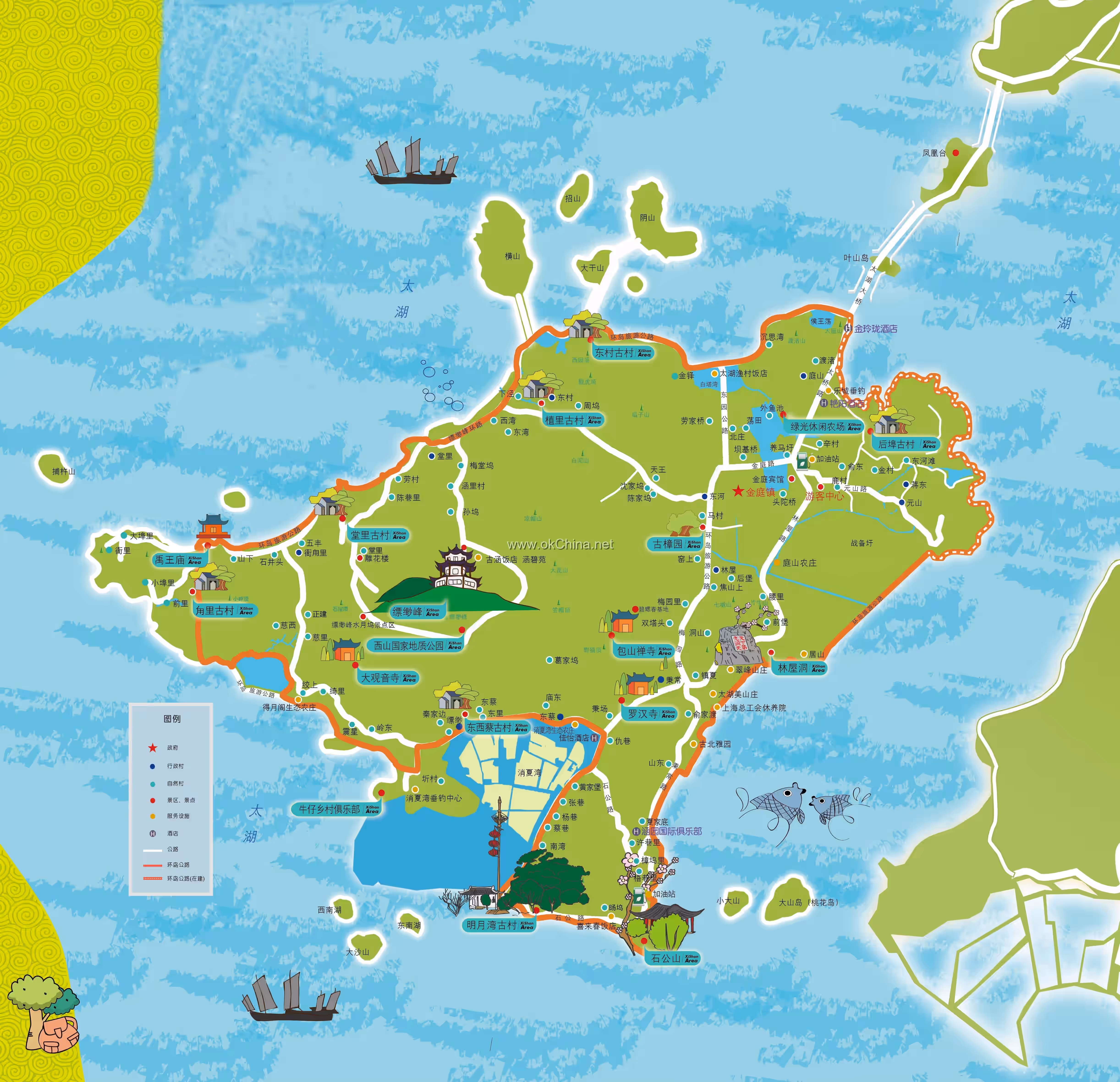 Taihu Lake Tourist Area