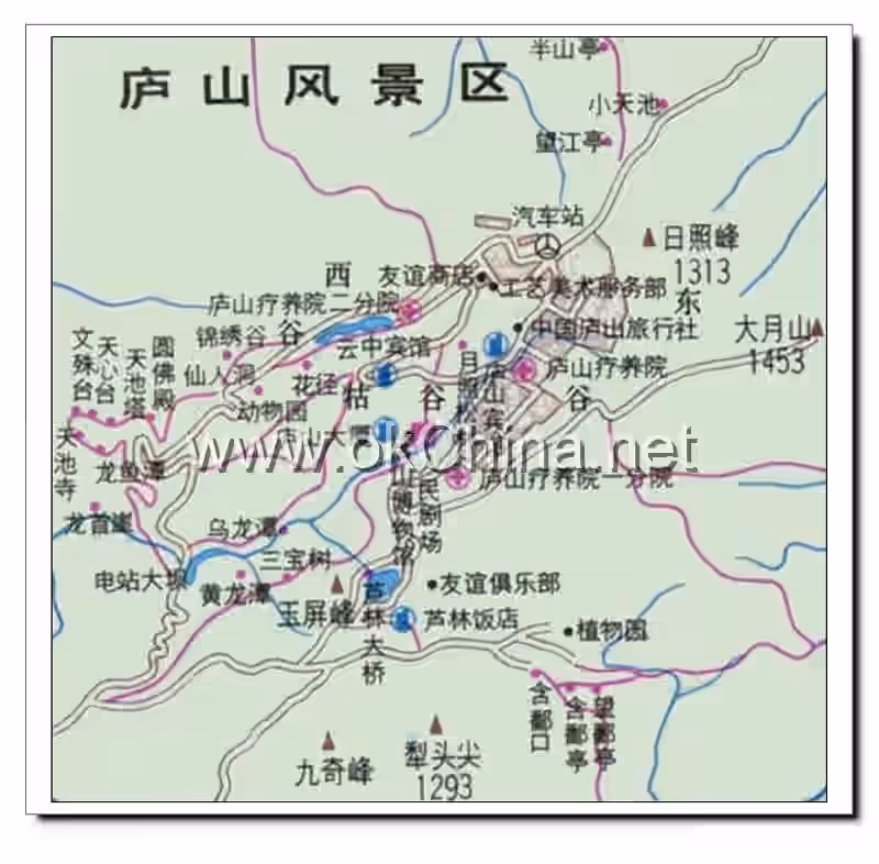 Lushan Mountain Scenic Area
