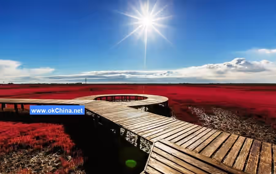 Red Beach Scenic Corridor