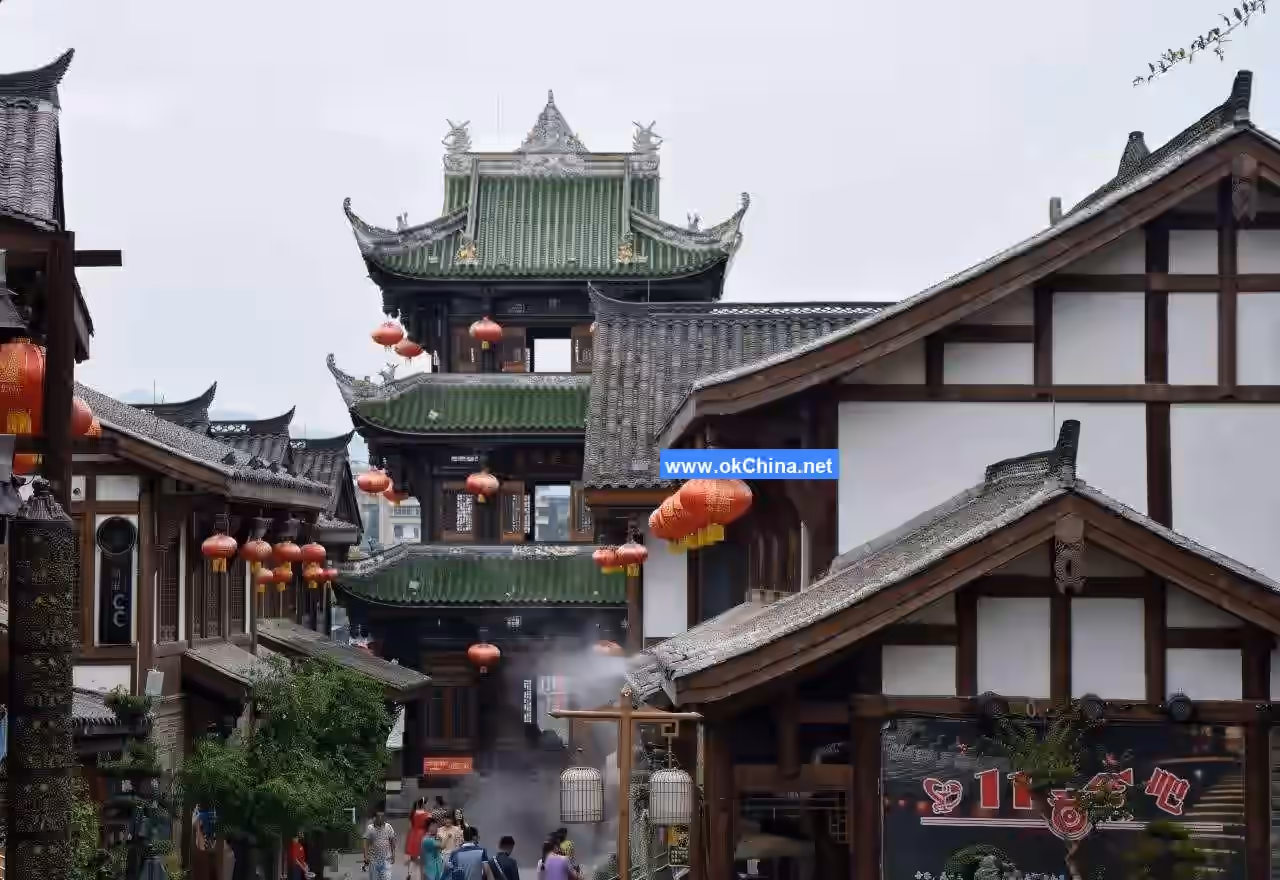 Langzhong Ancient City Tourist Area