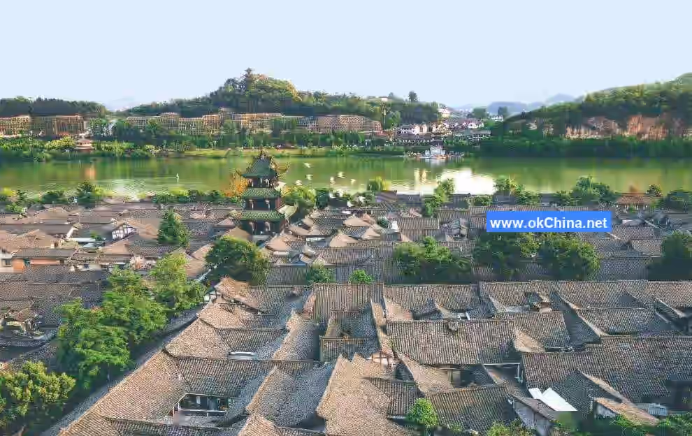 Langzhong Ancient City Tourist Area